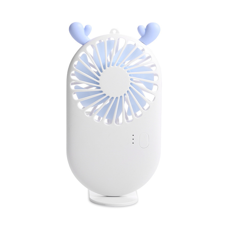 Portable Electric Fan – Quiet Cooling Fan for Home & Office