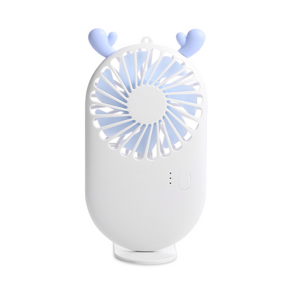 Portable Electric Fan – Quiet Cooling Fan for Home & Office
