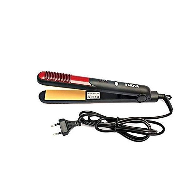 2-in-1 Hair Straightener & Curling Iron – Professional Hair Styling Tool with Adjustable Temperature