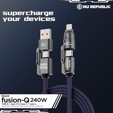 2-in-1 Stand Charging Cable