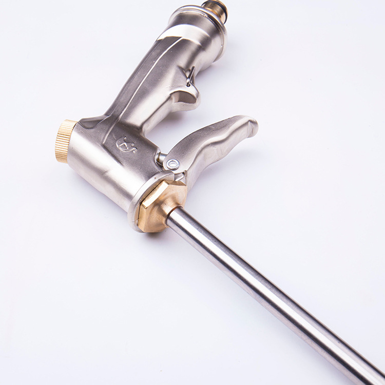 High Pressure Water Spray Gun – Adjustable Metal Car Wash & Garden Hose Nozzle