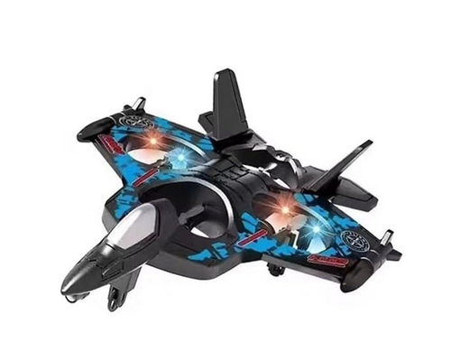Fighter Super Remote Control Jet – 2.4GHz 4-Axis UAV Aircraft with LED Lights