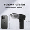 Car Handheld Vacuum Cleaner – Portable Multi-Surface Cleaner with Dual Attachments