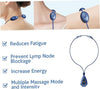 EMS Portable Neck Massager – Wireless Electric Pulse Massage Device with 5 Modes & 15 Levels