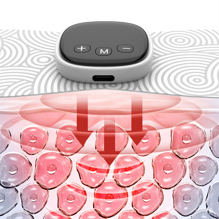 Smart Heating Neck Massager – Wireless EMS Pulse Therapy Device with Remote Control