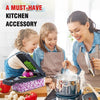 Vegetable Cutter Chopper & Slicer – Multifunction Food Prep Tool with Container & 5 Blade Attachments