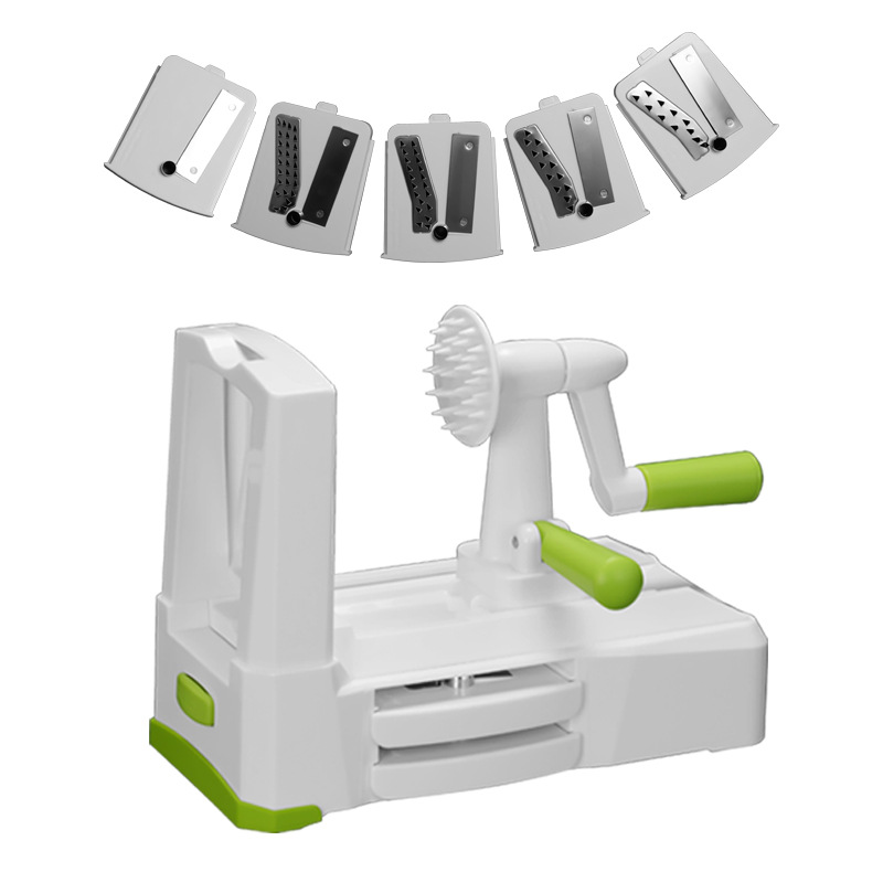 Vegetable Slicer & Cutter Kit – Multifunction Chopper, Grater & Colander Kitchen Tool