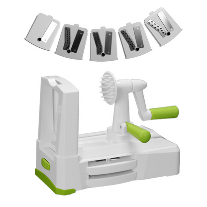 Vegetable Slicer & Cutter Kit – Multifunction Chopper, Grater & Colander Kitchen Tool