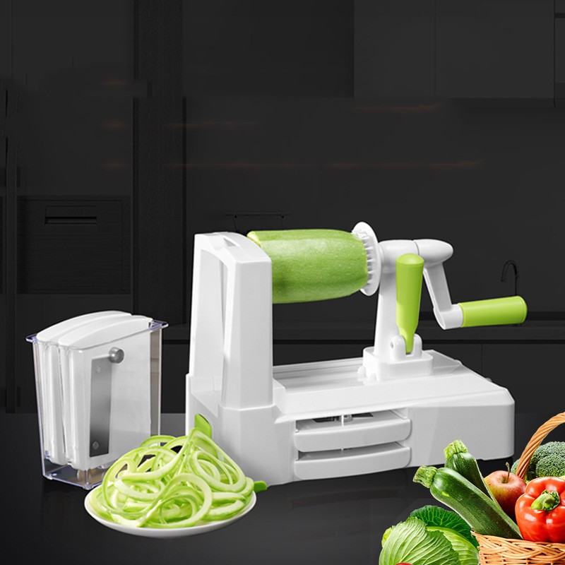 Vegetable Slicer & Cutter Kit – Multifunction Chopper, Grater & Colander Kitchen Tool