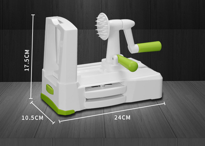 Vegetable Slicer & Cutter Kit – Multifunction Chopper, Grater & Colander Kitchen Tool