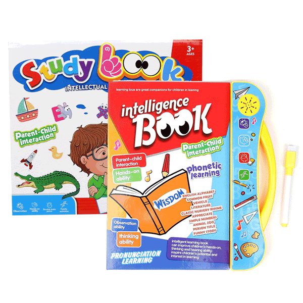 Study Book – Interactive Intellectual Learning Book for Kids