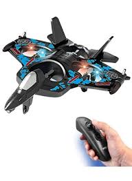 Fighter Super Remote Control Jet – 2.4GHz 4-Axis UAV Aircraft with LED Lights