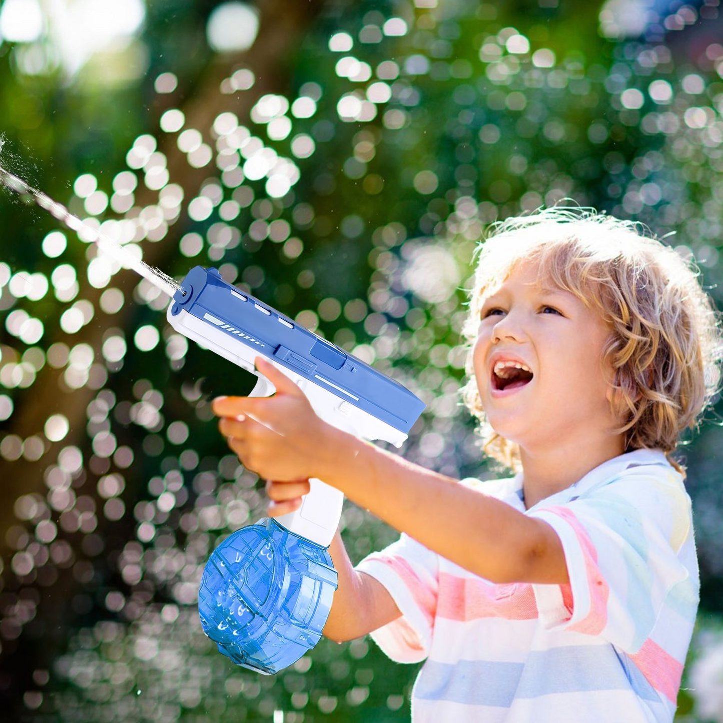 Electric Glock-Style Water Gun – Rechargeable Automatic Water Blaster